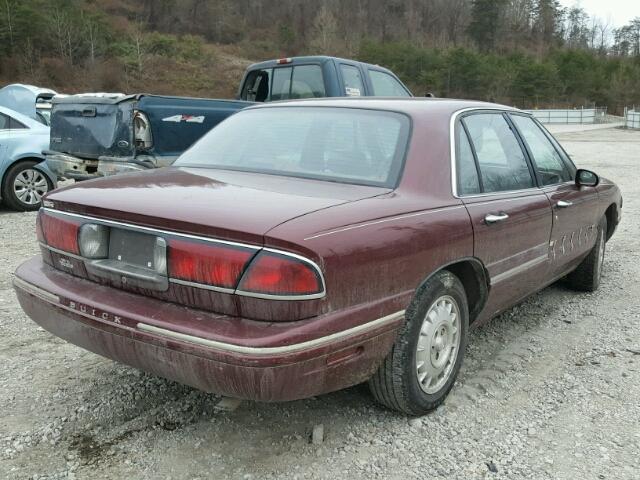 1G4HR52K8XH417295 - 1999 BUICK LESABRE LI MAROON photo 4