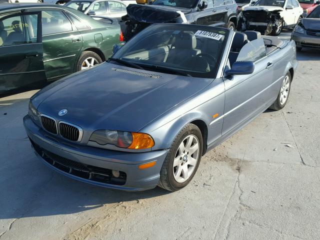 WBABR3349YEA82047 - 2000 BMW 323 CI BLUE photo 2