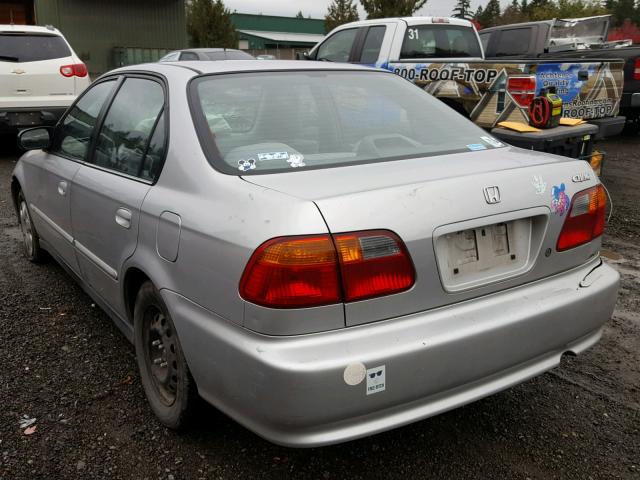 2HGEJ6619XH571547 - 1999 HONDA CIVIC BASE Gümüş foto 3