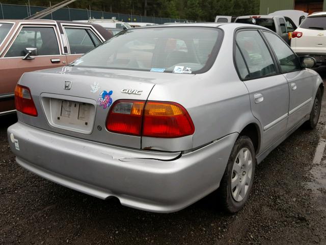 2HGEJ6619XH571547 - 1999 HONDA CIVIC BASE Gümüş foto 4