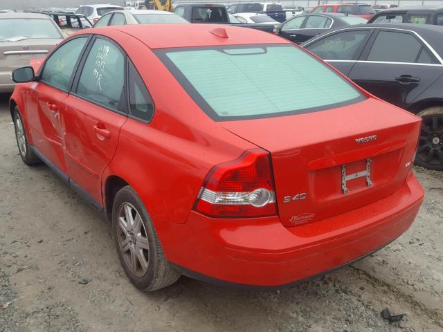 YV1MS382972251093 - 2007 VOLVO S40 2.4I RED photo 3