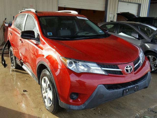 2T3ZFREV2DW070065 - 2013 TOYOTA RAV4 LE Qırmızı foto 1