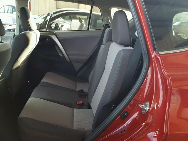 2T3ZFREV2DW070065 - 2013 TOYOTA RAV4 LE Qırmızı foto 6
