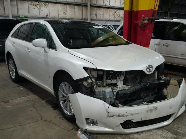 4T3BA3BB0AU011065 - 2010 TOYOTA VENZA BASE WHITE photo 1