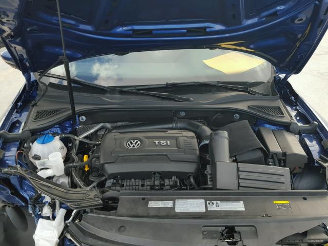 1VWDT7A31HC072343 - 2017 VOLKSWAGEN PASSAT R-L BLUE photo 7