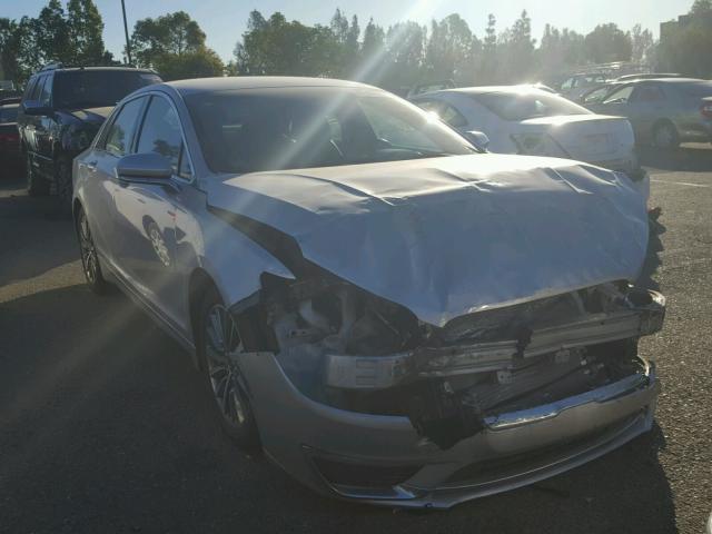 3LN6L5KU7HR601539 - 2017 LINCOLN MKZ HYBRID SILVER photo 1