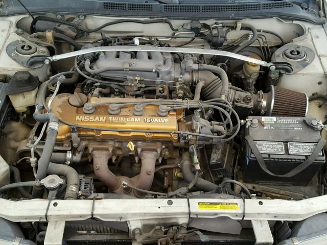 1N4AB41D2WC753226 - 1998 NISSAN SENTRA E GRAY photo 7