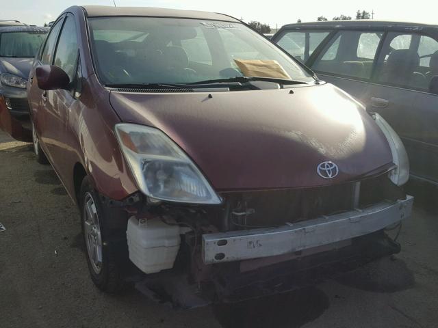 JTDKB20U840104288 - 2004 TOYOTA PRIUS MAROON photo 1