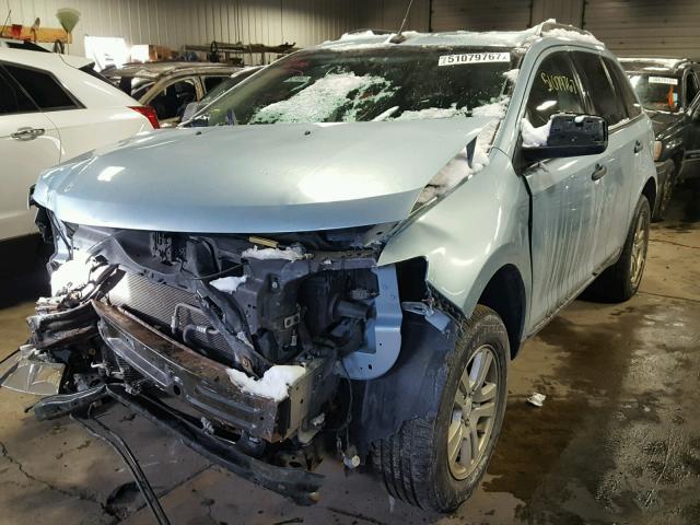 2FMDK36C98BB43498 - 2008 FORD EDGE SE SILVER photo 2