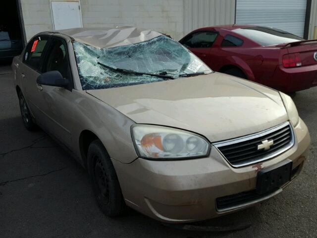 1G1ZS58F07F256257 - 2007 CHEVROLET MALIBU LS BEIGE photo 1