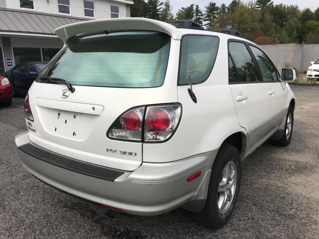 JTJHF10UX20256673 - 2002 LEXUS RX 300 WHITE photo 4