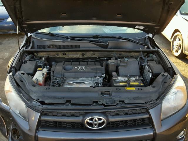 JTMWF4DV6A5022286 - 2010 TOYOTA RAV4 SPORT GRAY photo 7