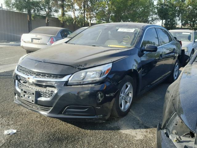 1G11B5SL4EF210245 - 2014 CHEVROLET MALIBU LS BLACK photo 2