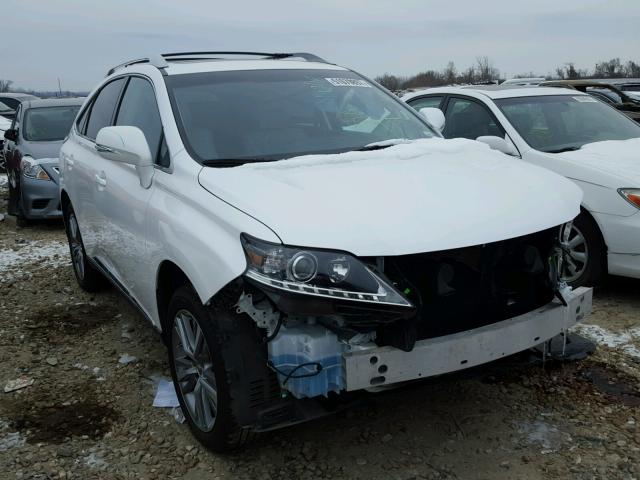 2T2BK1BA5FC327969 - 2015 LEXUS RX 350 WHITE photo 1