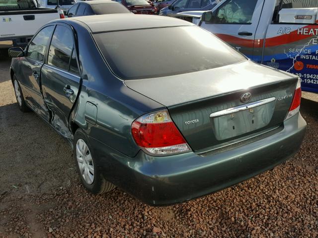 4T1BE32K16U149167 - 2006 TOYOTA CAMRY LE GREEN photo 3