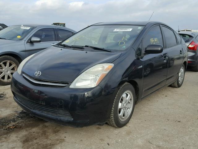 JTDKB20U863133193 - 2006 TOYOTA PRIUS BLACK photo 2