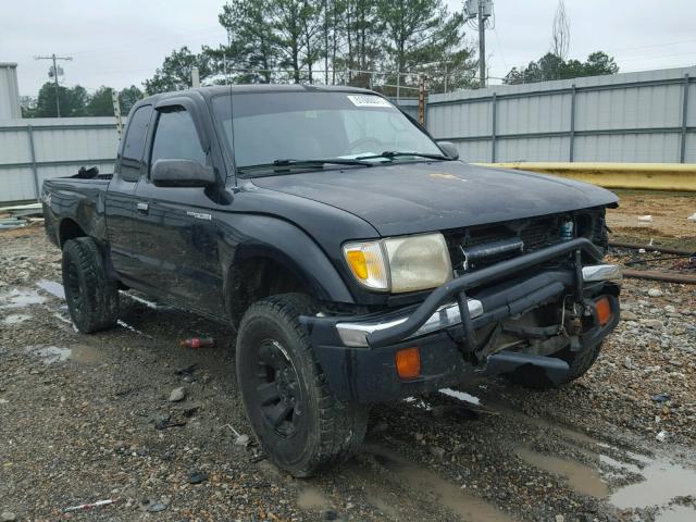 4TAWN72N8YZ627898 - 2000 TOYOTA TACOMA XTR BLACK photo 1