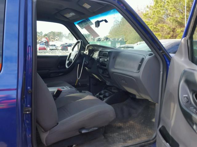 1FTZR45E22PB71786 - 2002 FORD RANGER SUP BLUE photo 5