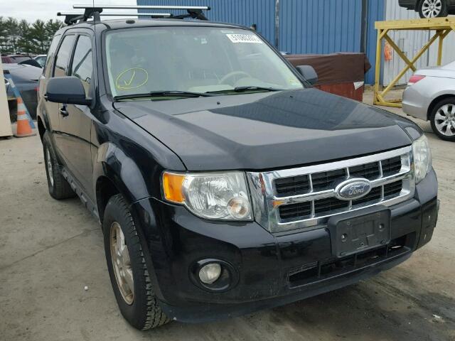 1FMCU03769KA08000 - 2009 FORD ESCAPE XLT BLACK photo 1