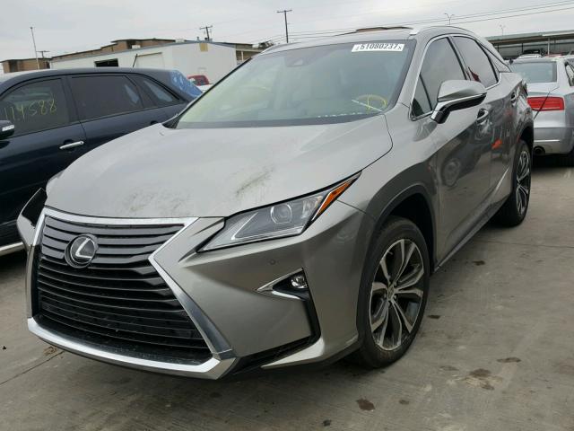 2T2ZZMCA1HC087851 - 2017 LEXUS RX 350 TAN photo 2