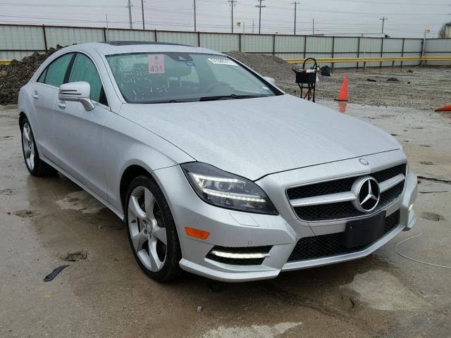 WDDLJ7DB8DA088431 - 2013 MERCEDES-BENZ CLS 550 SILVER photo 1