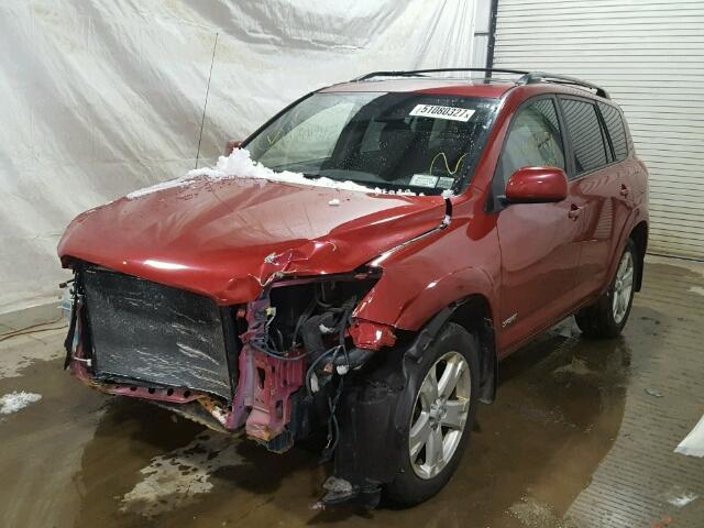 JTMBD32V385132661 - 2008 TOYOTA RAV4 SPORT RED photo 2