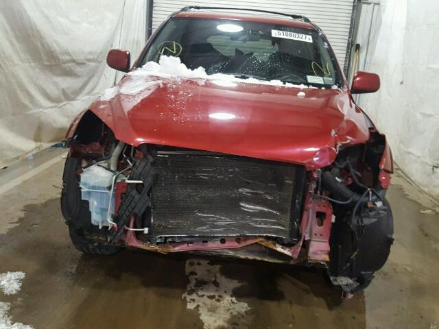 JTMBD32V385132661 - 2008 TOYOTA RAV4 SPORT RED photo 9