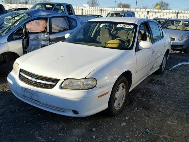 1G1NE52J5Y6302024 - 2000 CHEVROLET MALIBU LS WHITE photo 2