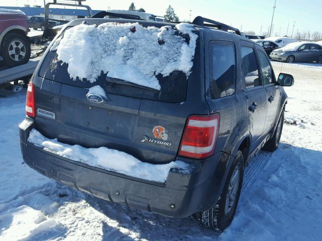 1FMCU59H18KE37427 - 2008 FORD ESCAPE HEV GRAY photo 4