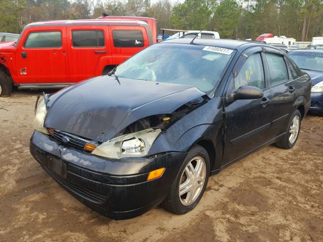 1FAFP34P73W123459 - 2003 FORD FOCUS SE BLACK photo 2