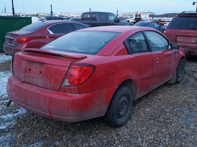 1G8AN12FX5Z163717 - 2005 SATURN ION LEVEL 红色 照片 4