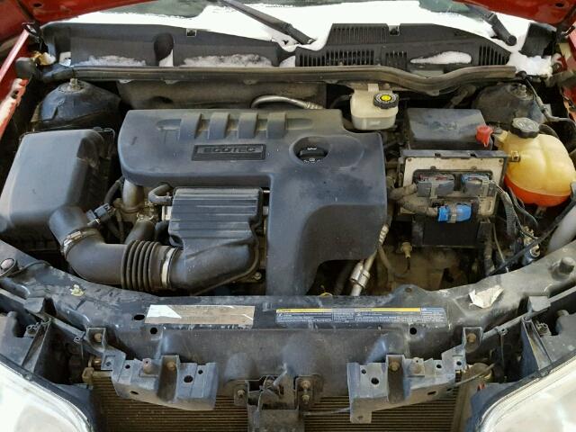 1G8AN12FX5Z163717 - 2005 SATURN ION LEVEL 红色 照片 7