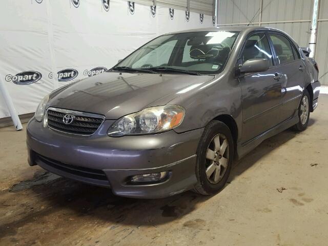 1NXBR32E66Z591196 - 2006 TOYOTA COROLLA CE GRAY photo 2