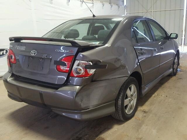 1NXBR32E66Z591196 - 2006 TOYOTA COROLLA CE GRAY photo 4