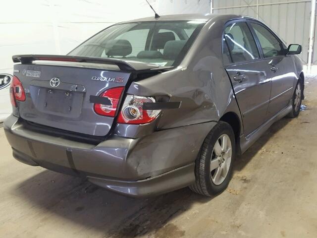 1NXBR32E66Z591196 - 2006 TOYOTA COROLLA CE GRAY photo 9