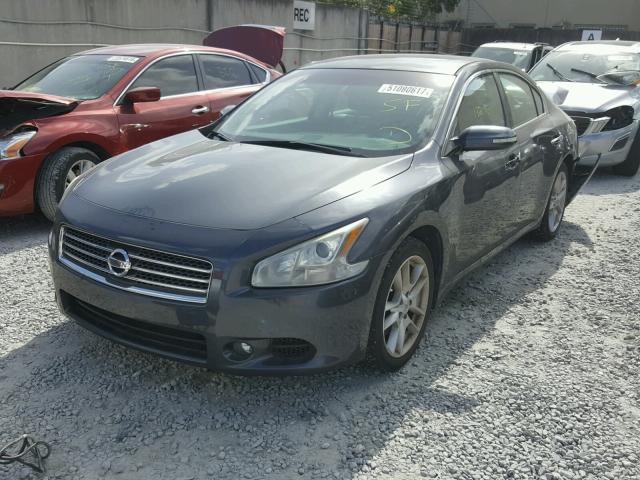 1N4AA5AP0AC835290 - 2010 NISSAN MAXIMA S GRAY photo 2