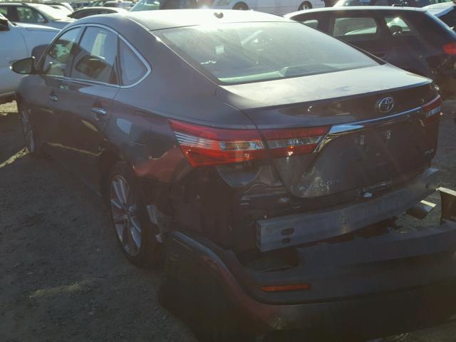 4T1BK1EB7EU086261 - 2014 TOYOTA AVALON BAS GRAY photo 3