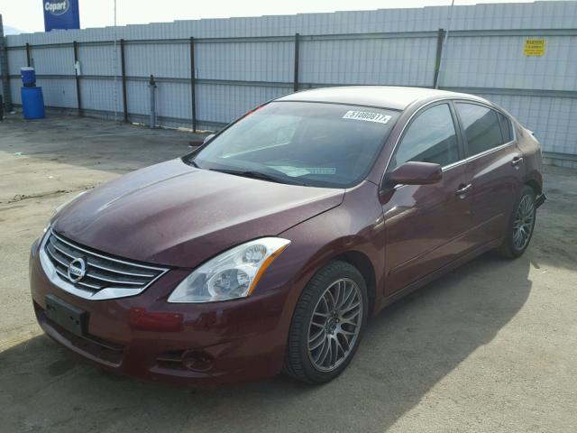 1N4AL2AP6AN528221 - 2010 NISSAN ALTIMA BAS MAROON photo 2