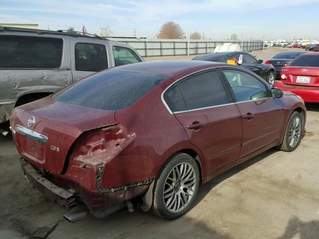 1N4AL2AP6AN528221 - 2010 NISSAN ALTIMA BAS MAROON photo 4