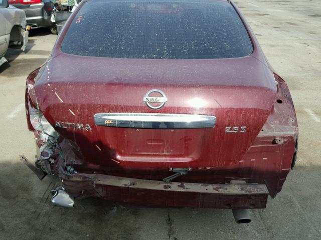 1N4AL2AP6AN528221 - 2010 NISSAN ALTIMA BAS MAROON photo 9