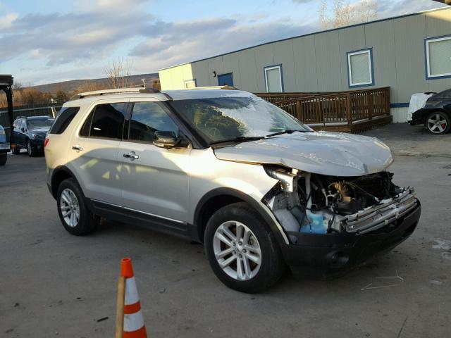 1FM5K8D84FGC49492 - 2015 FORD EXPLORER X SILVER photo 1