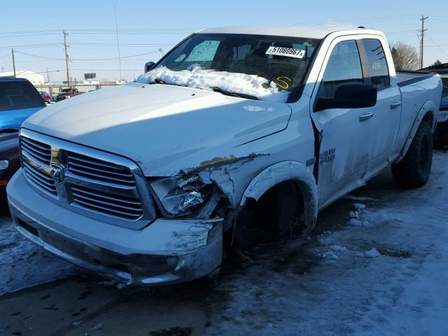 1C6RR7GT5DS694918 - 2013 RAM 1500 SLT WHITE photo 2