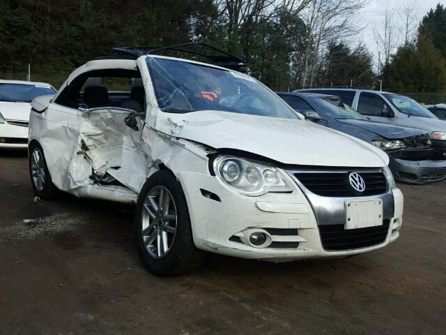 WVWFA71F99V003496 - 2009 VOLKSWAGEN EOS LUX 白色 照片 1