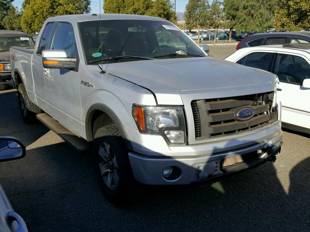 1FTFX1EF9CFC78454 - 2012 FORD F150 SUPER SILVER photo 1