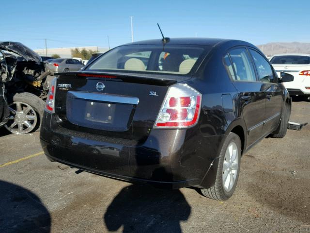 3N1AB6AP8BL695317 - 2011 NISSAN SENTRA 2.0 BLACK photo 4