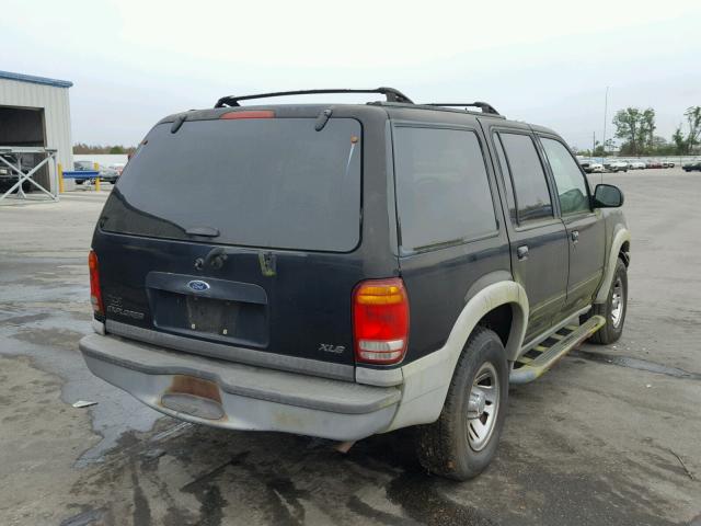 1FMZU32X5XZB41767 - 1999 FORD EXPLORER BLACK photo 4