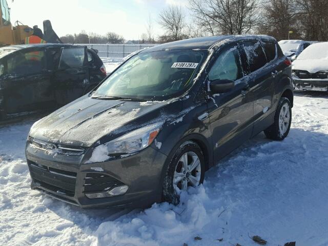 1FMCU0GXXGUB76685 - 2016 FORD ESCAPE SE GRAY photo 2