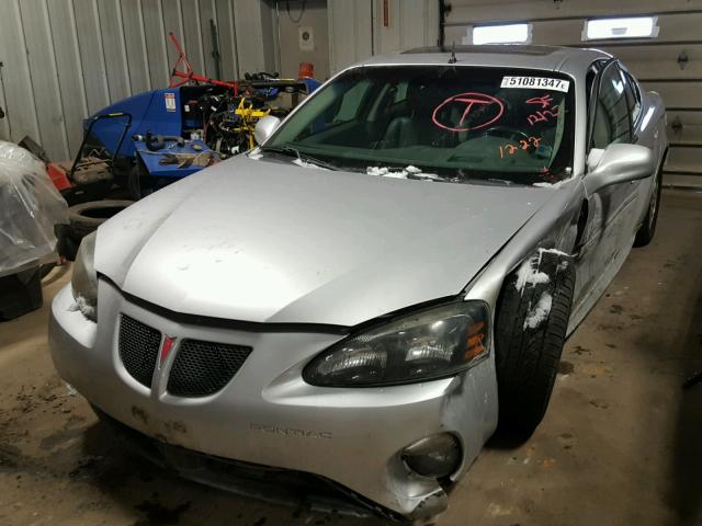 2G2WS522651186238 - 2005 PONTIAC GRAND PRIX SILVER photo 2