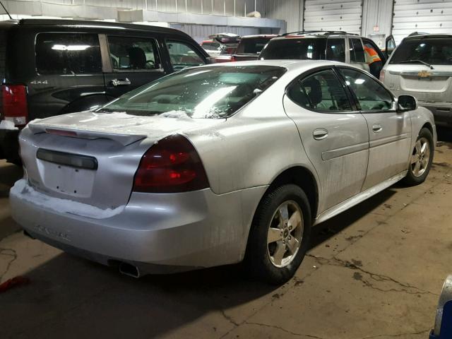 2G2WS522651186238 - 2005 PONTIAC GRAND PRIX SILVER photo 4