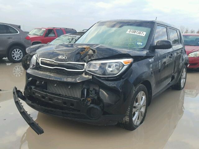 KNDJP3A54F7206921 - 2015 KIA SOUL + BLACK photo 2